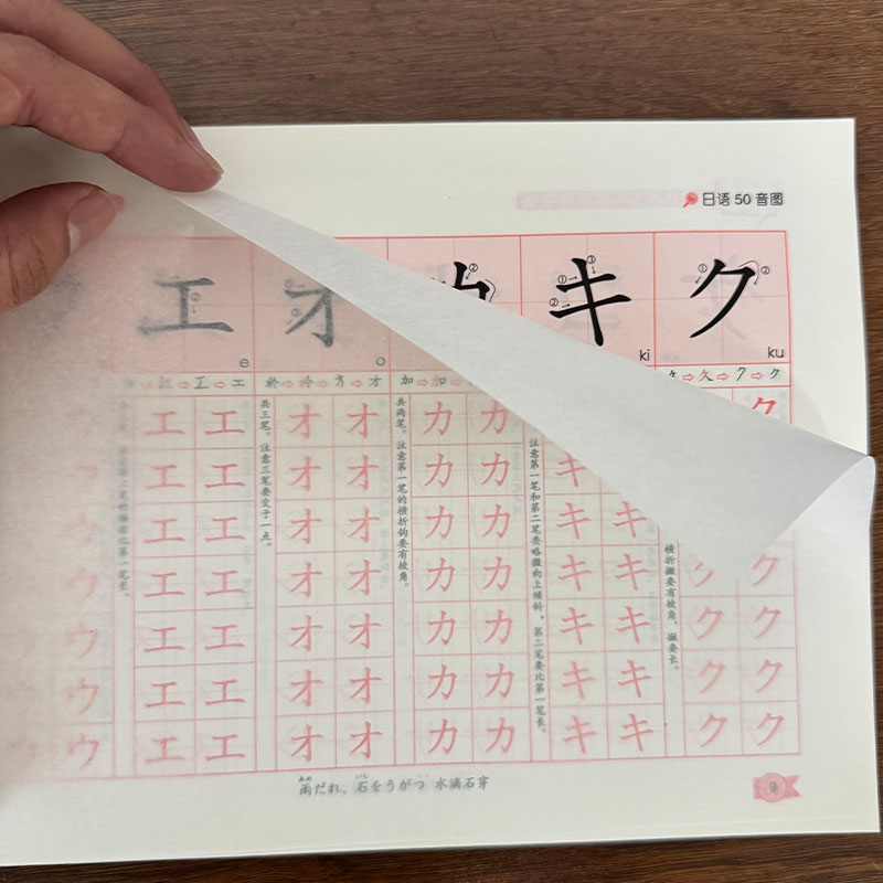 Chinese Calligraphy Practice Book - ゼロ初心者向け日本語ひらがなカタカナコピーブック、初心者向け標準日本語手書き練習ノート
