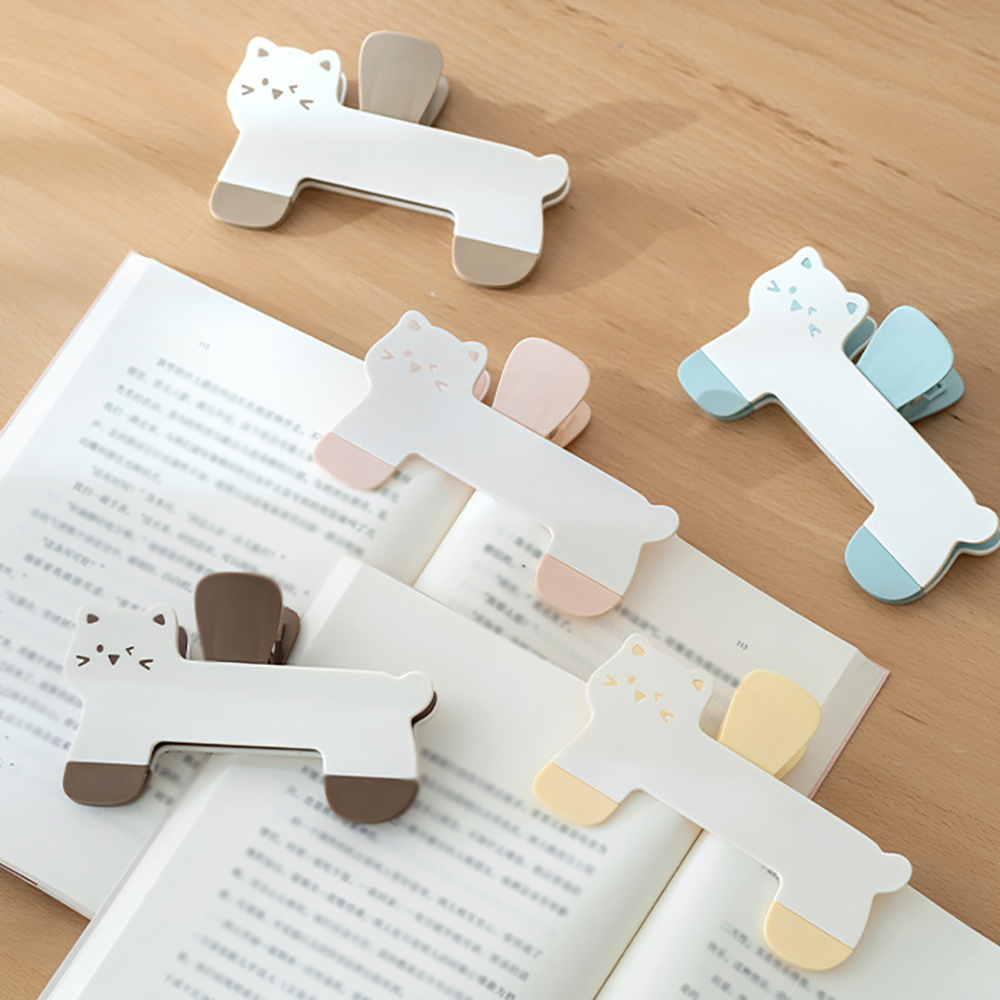 かわいい猫のブックホルダー、固定ブックホルダー、事務用品フォ - Stationery Books のレビューと価格