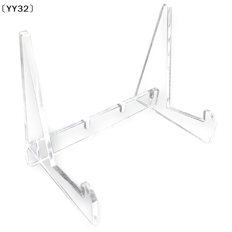 アクリル製ブックスタンド、透明なブックイーゼル、ディスプレイ - Clear Acrylic Book Stand Holder のレビューと価格