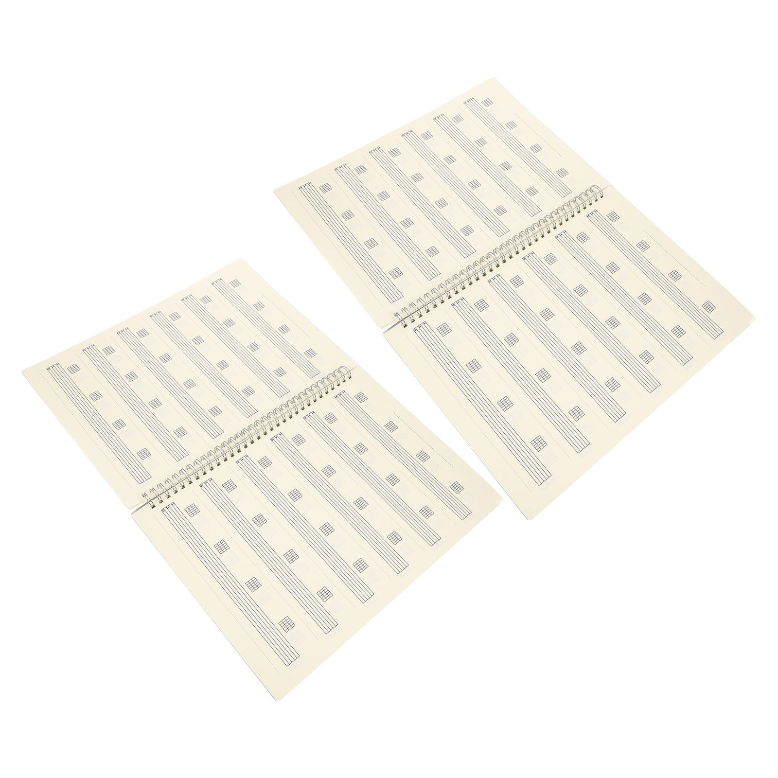 2冊セット、6弦ギターのタブ譜ノート、無地の楽譜用紙、作曲ノ - Blank Sheet Music Notebook のレビューと価格